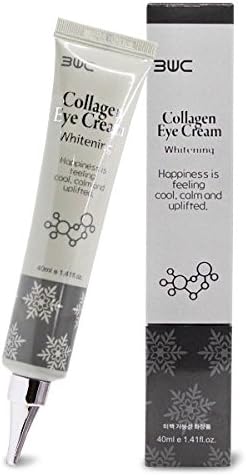 3W Clinic - Collagen Eye Cream Whitening for men and woman - 40ml Tube Type - Eye Area Whitening Cream contains hydrolyzed collagen - Facial Care - Day Cream