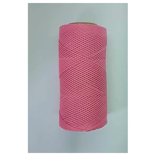 Cordão Fio Encerado Algodão 1mm Com 100 Metros para fabricação de joias artesanato de contas bijuterias (Rosa Petúnia)