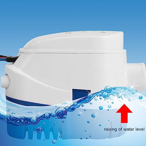 Bilgenpumpe S Sunsbell Automatische DC 12V Lenzpumpe 1100GPH