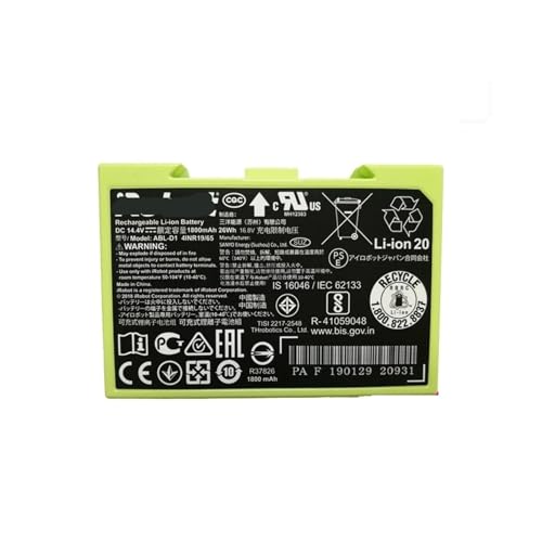 Batería i7 de 14.4V y 1800mAh para iRobot Roomba series i y e 1