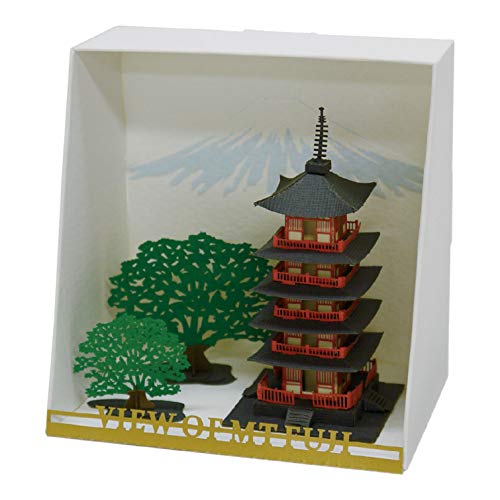 ペーパーモデルアートセット 5種セット Paper Nano Five Stories Pagoda Building Kit From Japan | eBay