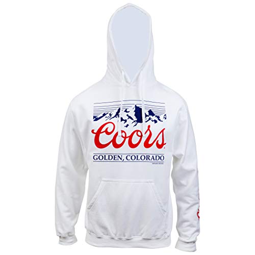 Coors Golden Colorado Mountain Logo and Sleeve Print Hoodie (as1, alpha, l, regular, regular, Large)3