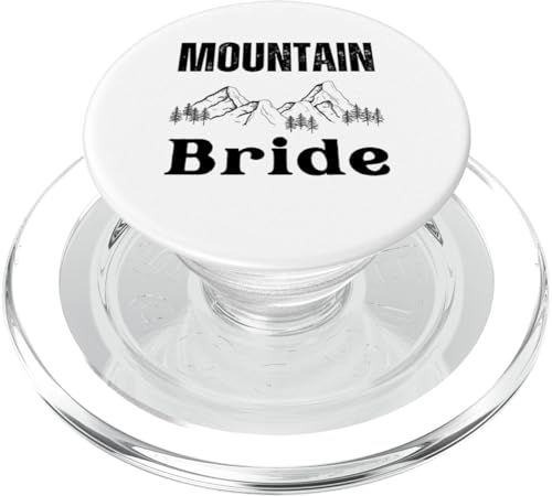 Mountain Bride Hiking Outdoor Bachelorette Party Camping PopSockets MagSafe PopGrip