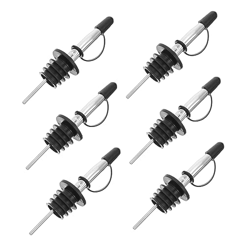 Cabilock 10Pcs Wine Pourers Wine Bottle Stoppers Design for Smooth Pouring