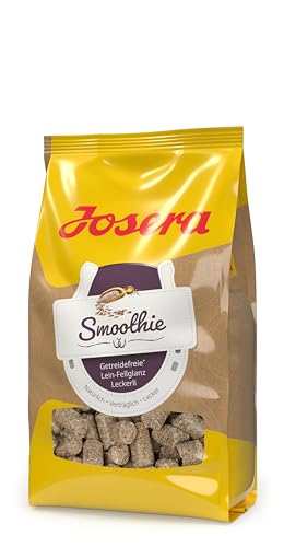 JOSERA Smoothie - Pferdeleckerli (1 x 900 g) | gesunde Lein-Fellglanz Pferdeleckerlis | sehr gute Akzeptanz | 1er Pack