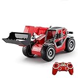 ★ 01.20 Simulation Körper, stark verkleinernden Teleskoparm Laden Gabelstapler, mit Sitz ausgestattet, das Lenkrad und anderen Körperdetails, mit simuliertem Stein, mit dem Eimer verwendet werden, um die Szene zu simulieren, erkennen die Schaufel Betrieb, lassen Sie Erfahrung schwerTechnik-LKW-Steuerung.