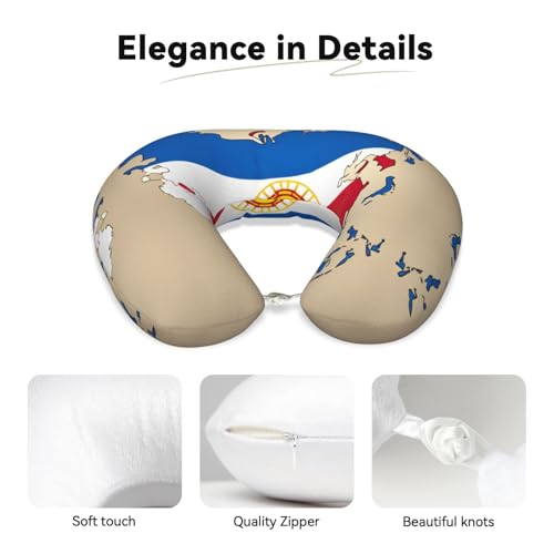 Almohada cervical viscoelástica U 25 cm x 30 cm miniatura 4