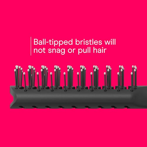 Conair Hair Brush Set, Grip & Lift Vent, Full-Size & Mid-Size, Black - image 5