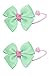Qandsweet 6 Pair Baby Girl's Bows Flowers Ball Ponytail Holder Hair Tie Hair Rope