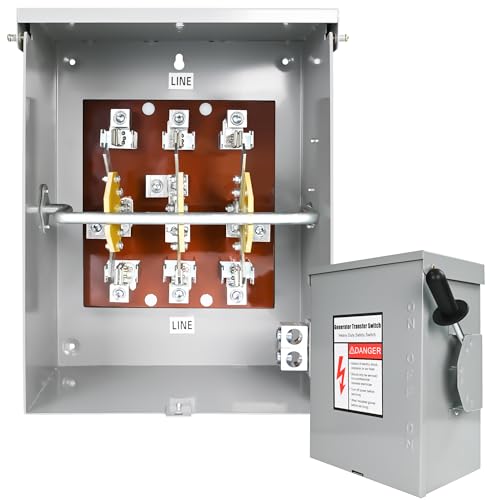 Digowers 200-Amp Manual Transfer Switch