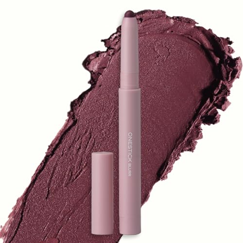 Image of Ruby's Organics OneStick Lipstick for Women - Blurr, Lip and Cheek Contour Crayon, Matte Finish, Lip Makeup - Enriched with Antioxidants and Vitamins, Chemical Free - Truffle