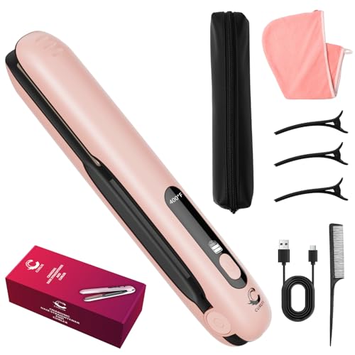 Curlix 2-in-1 Cordless Hair Straightener & Curler
