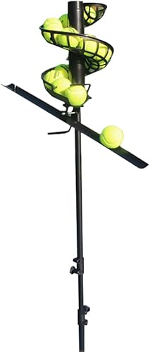 Miniatura 4 de AnEssOil Máquina de caída de pelotas de tenis alimentador de pelotas de tenis máquina de tenis máquina de servir de tenis 33 bolas