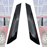 ZQULOYO 2 PCS Windshield A Pillar Trim Molding,Front Left and Right Driver Side,Compatible with Mini Cooper R50 R52 R53 Replaces 51137128157 & 51137128158 Window Accessories