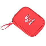 FOMIYES Kleiner Reiseapothek Organizer 14x11x3cm Tragbare Erste Hilfe Tasche für Outdoor...