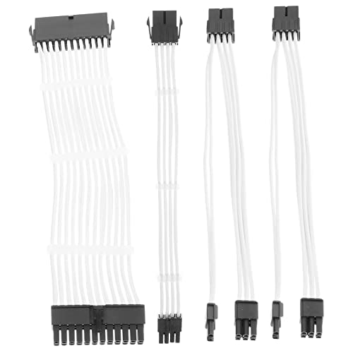 Câble alimentation ATX broches DOITOOL contre la surchauffe PC avec peignes de gestion