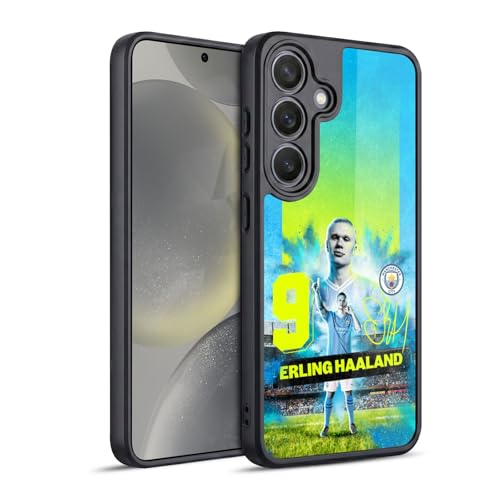 Coque Samsung S24 haut de gamme Manchester City Erling Haaland 2023/24 en gel