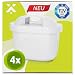 Produktbild MILUX [4er Set] Wasserfilter für Brita  ersetzt BRITA MAXTRA+ - ersetzt Brita Filterkartuschen Maxtra plus & Brita Maxtra Plus für Extra Kalkschutz  Water Filter Cartridges zur Reduzierung von Kalk