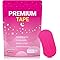 30 Pcs Pink Mouth Tape for Sleeping Hypoallergenic Tape for Sensitive Skin, Painless Removal, Breathable Comfortable to Exercise