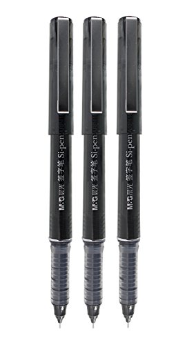 Gullor Chen Guang Bolígrafo Gel 0.5mm Negro Pack 3