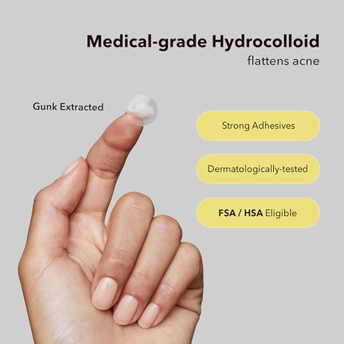 Image of AVARELLE Invisible Acne Spot Patch (24 Count) Ultra Thin Hydrocolloid Spot Sticker for Day Time Acne l For Covering Zits & Blemish with Calendula, Rosehip Seed, Vegan, Cruelty Free