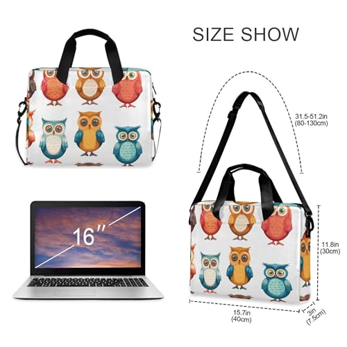 Funda para portátil con diseño de búho, varios tamaños miniatura 4