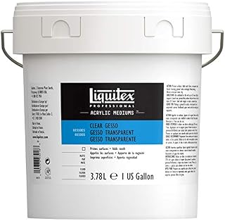 Liquitex Professional Clear Gesso Surface Prep Medium, 3.79 l