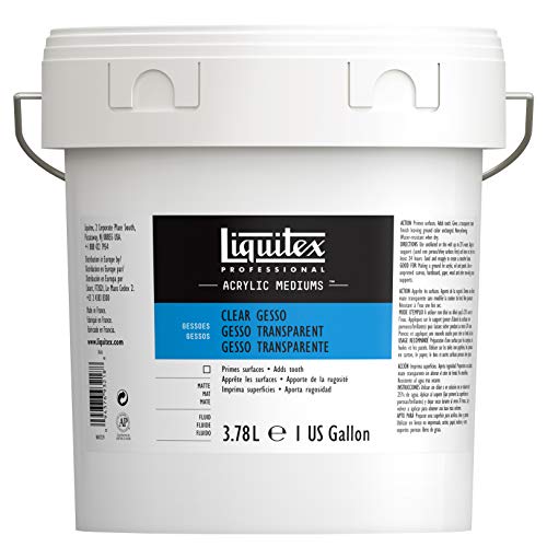 Image of Liquitex Professional Clear Gesso Surface Prep Medium, 128-oz (Gallon)