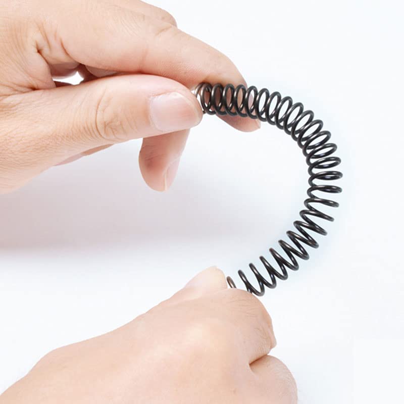 1 pièces longueur du ressort 300mm diamètre du fil 0.3/0.4/0.5/0.6/0.7/0.8/0.9/1.0mm ressort de Compression de type Y 65 ressort de pression en acier au manganèse (Color : 10mm, Size : 0.8mm)