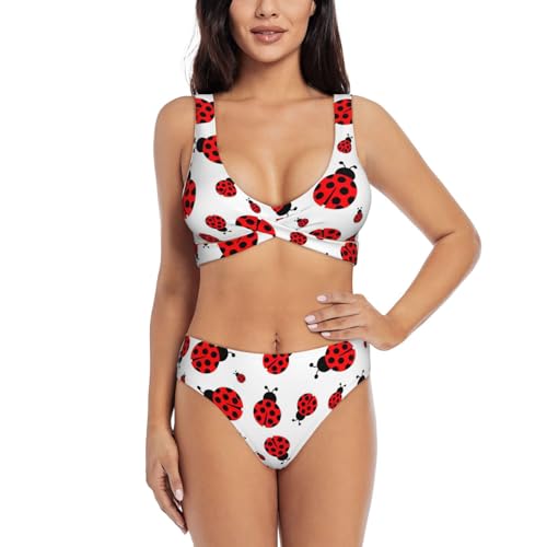 Maillot de bain 2 pièces séchage rapide au tissu doux pour femme