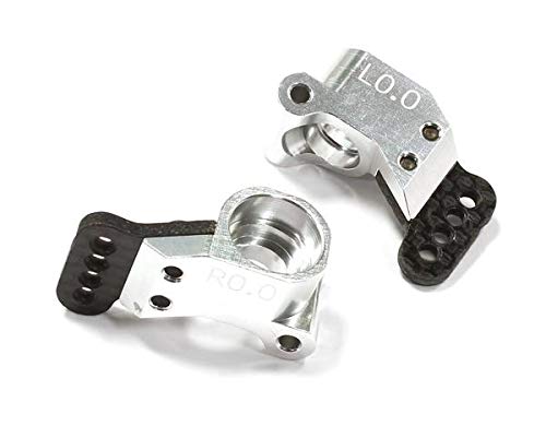 Integy RC Upgrades for Team Associated, Billet Machined Rear Hub Carriers for Short Course Truck SC10.2