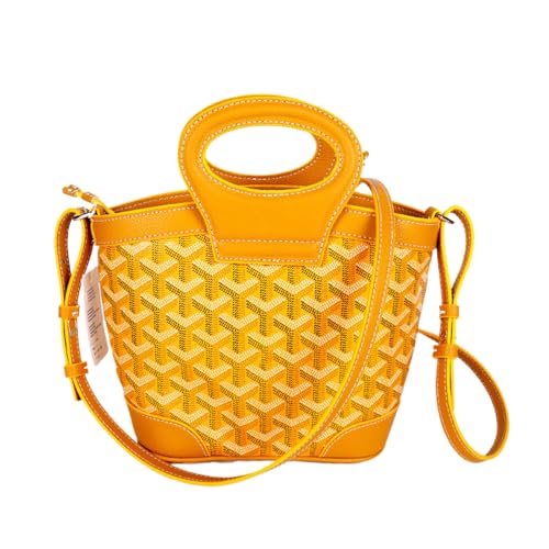 Bolso cruzado de cuero genuino para mujer HIONRE miniatura 1
