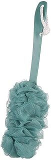 Escova de banho dupla face para uso doméstico, esfregando lama, esfregando forte para trás, esfregando, escova de banho, escova de banho para adultos, azul