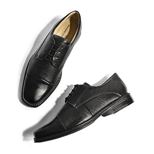 Sapato Social Masculino Derby Sandro Moscoloni Rafael (Preto, BR, Adulto, Numérico, 42)