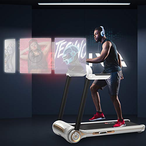 AsVIVA T21 kompakt Laufband I Hochwertiger Heimtrainer I 8-Zonen Dämpfungstechnologie I Fitness-Computer & Soundsystem I… – Bild 3