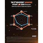 AMD Ryzen 5 2600 Processor with Wraith Stealth Cooler - YD2600BBAFBOX - Image 5