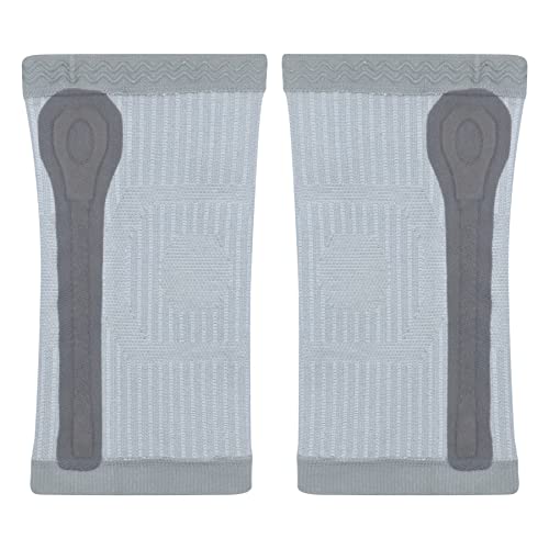 Image of JUMISEE (One Pair) Compression Knee Brace with Silicone Gel Spring Support, Men Women Knee Sleeve Leg Support for Running Pain Management Arthritis Pain Relief Rheumatism