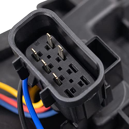 Image of TRQ Performance Driver and Passenger Side Headlight Assembly 2 Piece Set Chrome Housing Compatible with 2014-2015 GMC Sierra 1500 2015-2019 GMC Sierra 2500HD /3500HD