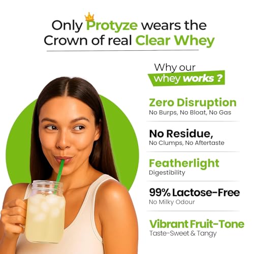 Image of Protyze Anytime Clear Whey Protein (5 Servings, Nimbu Pani)