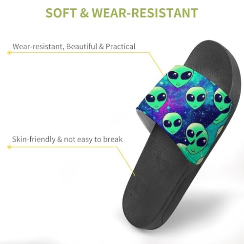 Aliens 3D PVC Sandals Mens Women Comfortable Slippers Casual House Lightweight Loafers Quick Drying Breathable4
