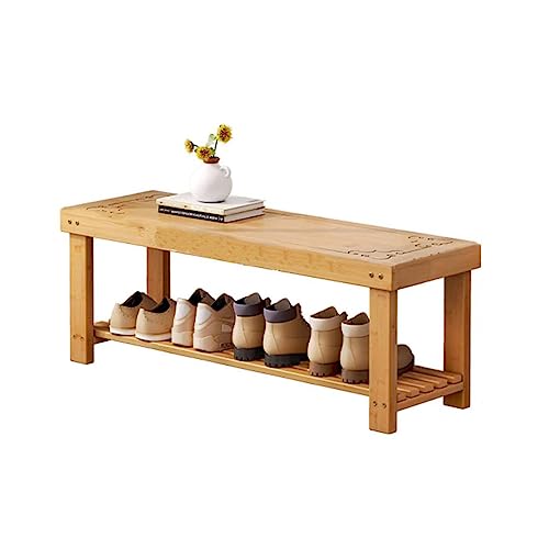 Solution de rangement élégante et banc à chaussures moderne avec étagère gain de place
