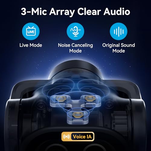 Image of EMEET PIXY Dual-Camera AI-Powered PTZ Camera 2K, AI Tracking, PDAF&AI Autofocus 0.2s, 1 /2.55'' Sony Sensor, 3 Mics, Presets, Gesture Control, 2K Webcam for Streaming and OBS /Twitch /Switch 2 Compatible