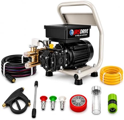 Eastman Industrial High Pressure Washer, 2300 Watt, Max Pressure 135 Bar, Discharge Rate 580 L/H, EIPW-23100
