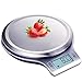 JRPB Cyfrowa waga kuchenna gotowanie waga do jedzenia cyfrowa mini kieszonkowa elektroniczna waga kuchenna 11,023 funtów / 5 kg nadaje się do pieczenia biżuterii funkcja tara łatwa do czyszczenia / srebrny/BD