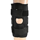 Diseño de rótula abierta, alivia la presión y reduce el estrés en la articulación de la rodilla durante el ejercicio intenso y el uso intensivo.