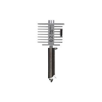 Bambu Lab 0.2mm Stainless Steel Nozzle, 3D Printer Replacement Nozzle, High Precision Molding, Durable