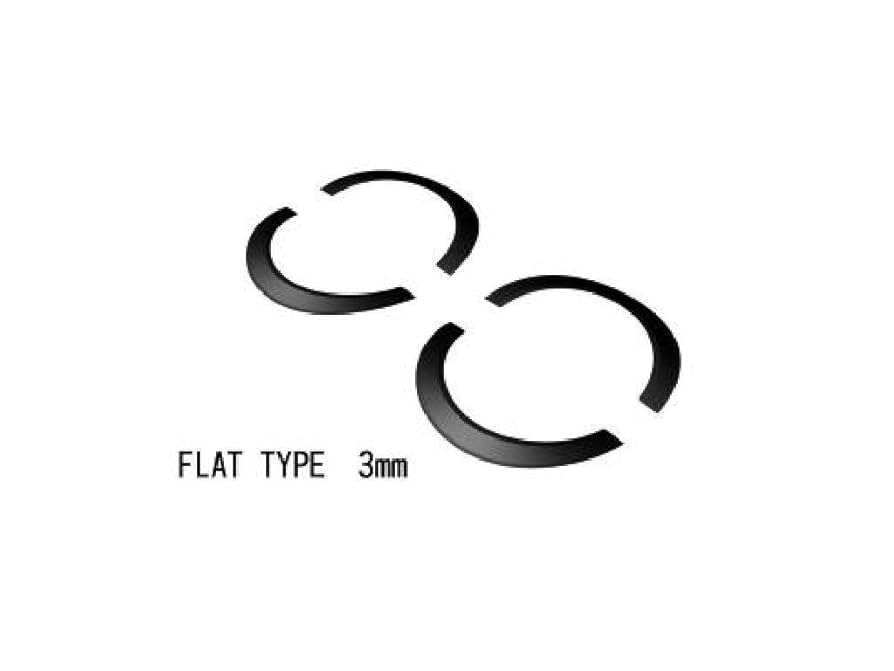 URAS汎用セミワークスフェンダー (3mmフラットタイプ) 4pcs