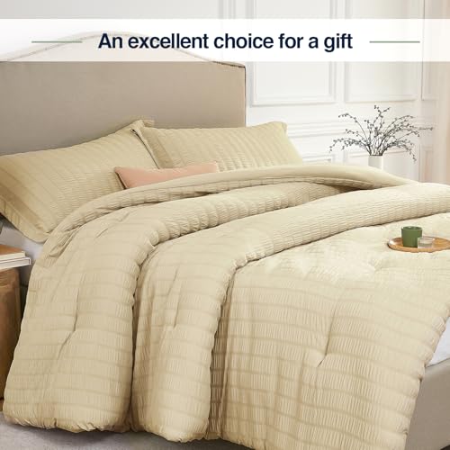 60% Off Quataly Queen Seersucker Comforter Set - Use Code EXRD5NIU - Image 7