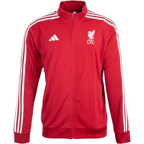adidas FC Liverpool LFC Full Trackjacket Jacke (DE/NL/SE/PL, Alphanumerisch, L, Regular, Regular, red)