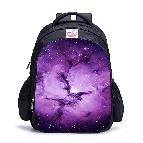 Sac à dos 16 pouces Milky Way Nebula au design ergonomique et imprimé 3D vibrant